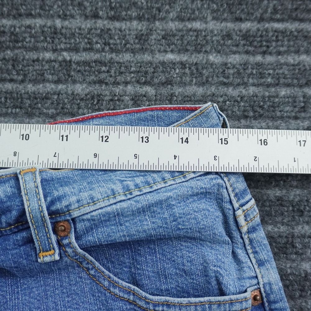 Levi's 550 Relaxed Boot Cut Jeans Womens 12M Blue Medium Wash Stretch Denim - Picture 6 of 13